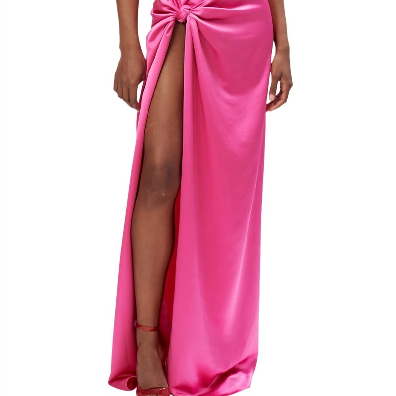 Shop Ronny Kobo Zadena Dress In Pink
