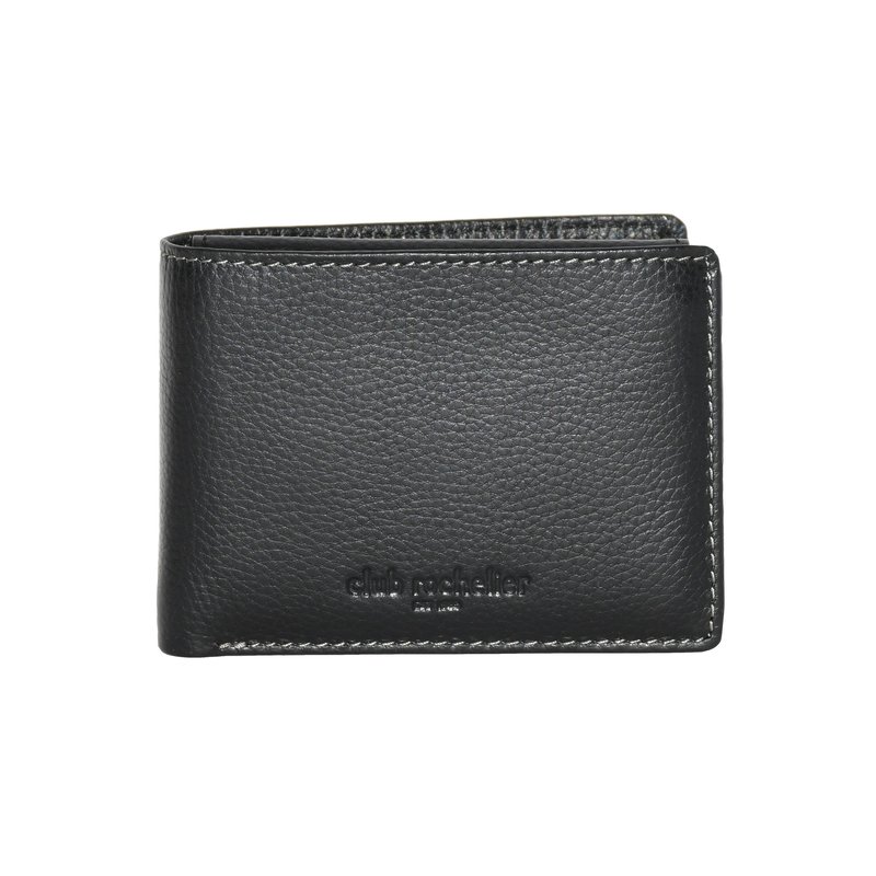 Roots Slimfold Wallet With Removable Id In Black