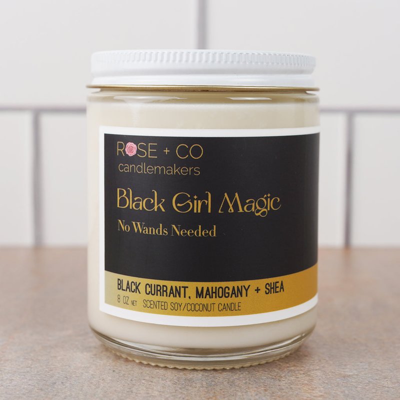 Rose + Co. Candlemakers Black Girl Magic Candle