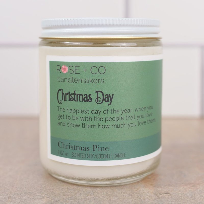 Rose + Co. Candlemakers Christmas Day Candles