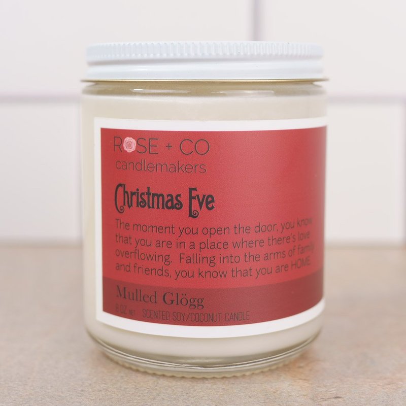 Rose + Co. Candlemakers Christmas Eve Candles