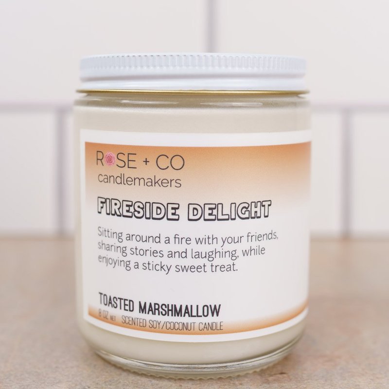 Rose + Co. Candlemakers Fireside Delight Candles