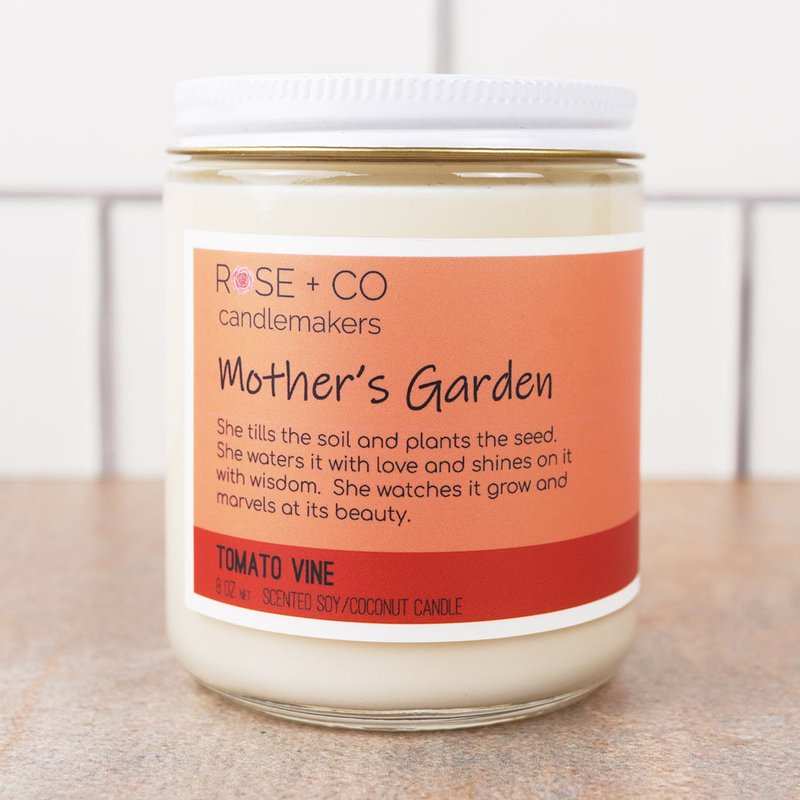 Rose + Co. Candlemakers Mother's Garden Candles
