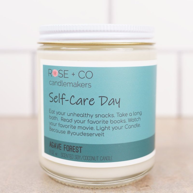 Rose + Co. Candlemakers Self-care Day Candle
