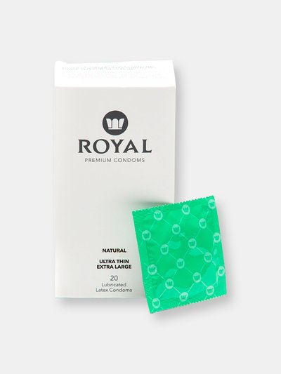 Royal Extra Large Ultra Thin Lubricated Latex Condoms product