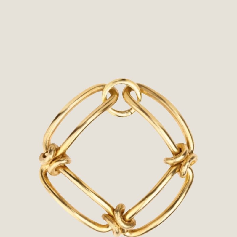 Ruddock Rollo Chain Bracelet In Gold