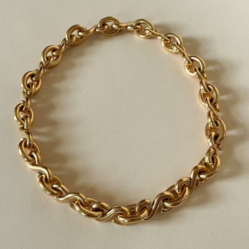 Ruddock Saint Malo Chain Necklace In Gold