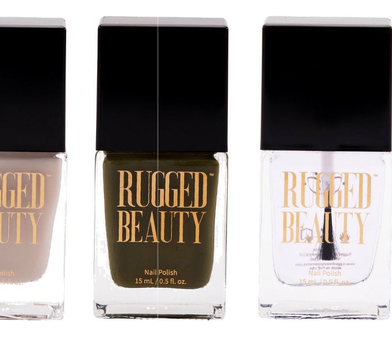 Rugged Beauty Cosmetics Hunter's Widow 4 Bottle Nail Polish Collection In White