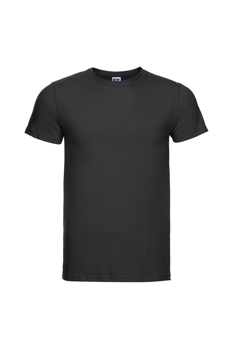 Russell Mens Slim Short Sleeve T-Shirt (Black) - Black