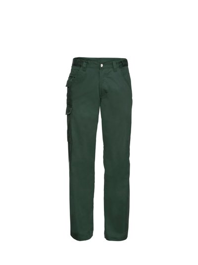 Russell Russell Workwear Mens Polycotton Twill Trouser / Pants (Long) (Bottle Green) product