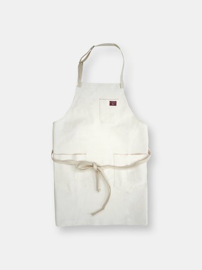 Rustic Dime Dime Apron - Off White Cone Mill Selvedge product