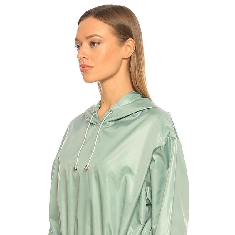 Shop Ryder Act Lucky Day Ra19 Raincoat In Green