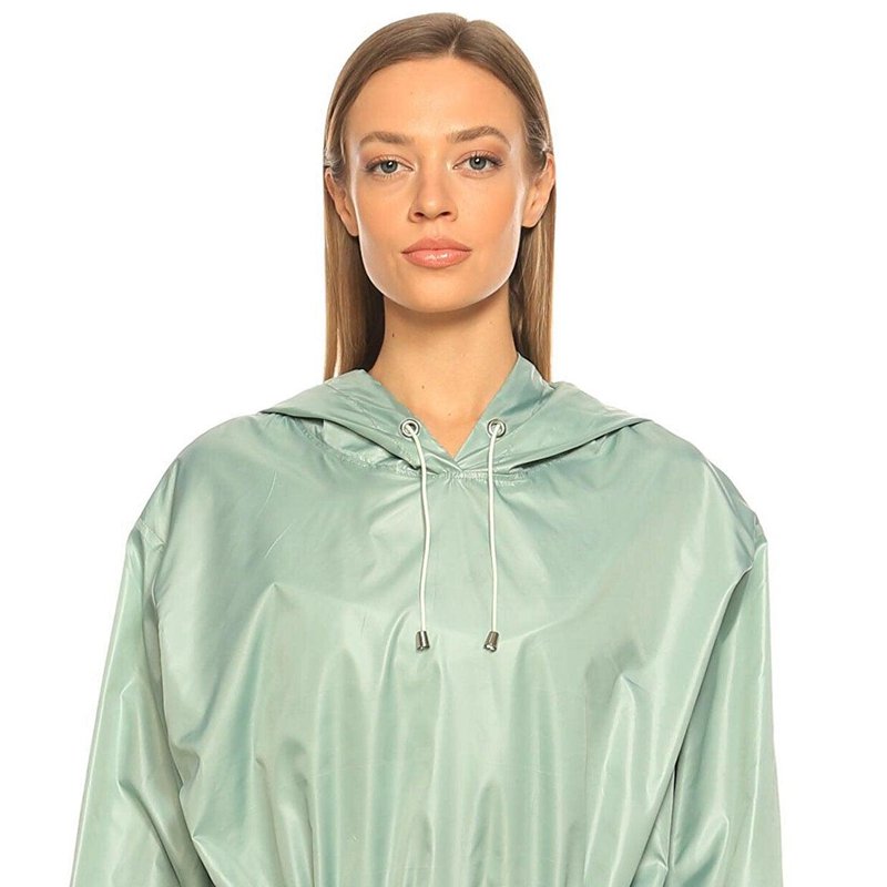 Shop Ryder Act Lucky Day Ra19 Raincoat In Green