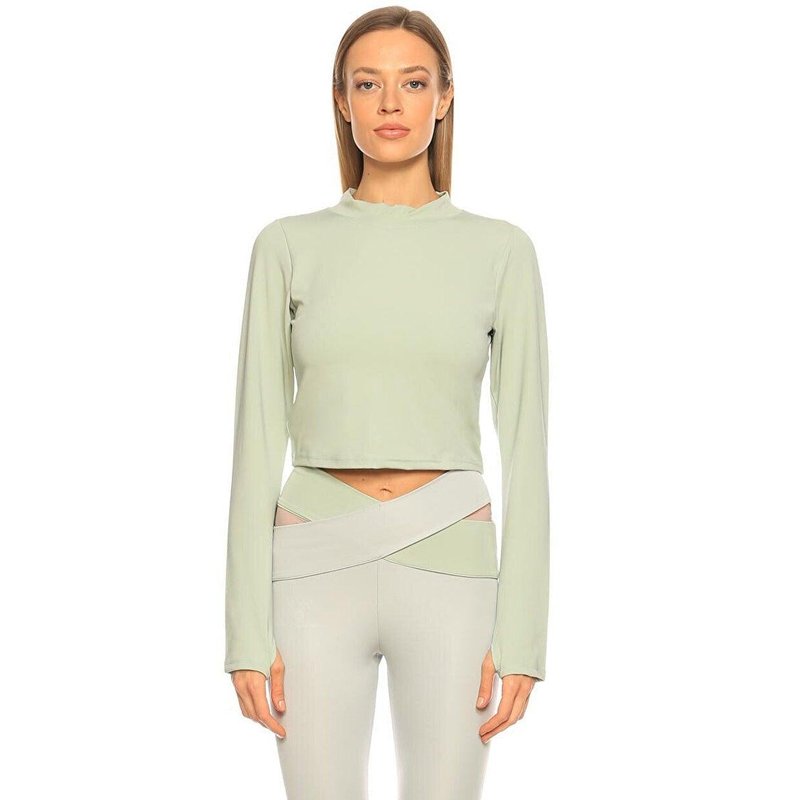 Ryder Act Natural Look Ra9 Top In Green