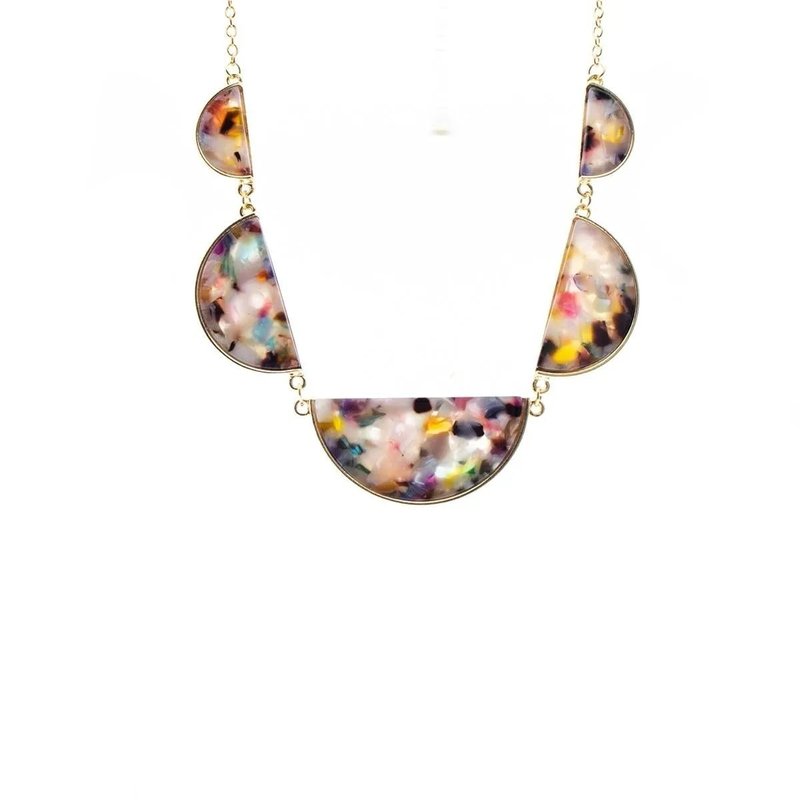 Saachi Style Day Out Necklace In Yellow