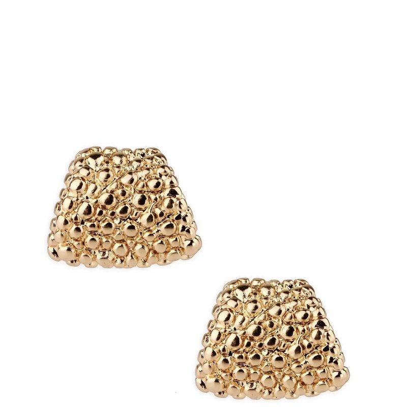 Saachi Style Hazy Stud Earring In Gold