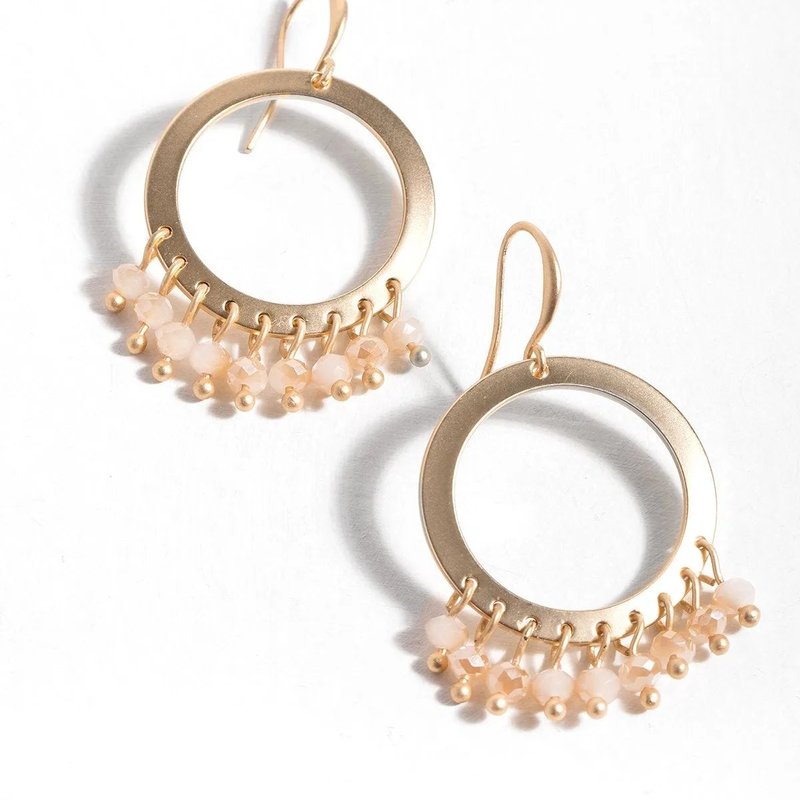 Saachi Style Perfect Circle Earring In Gold
