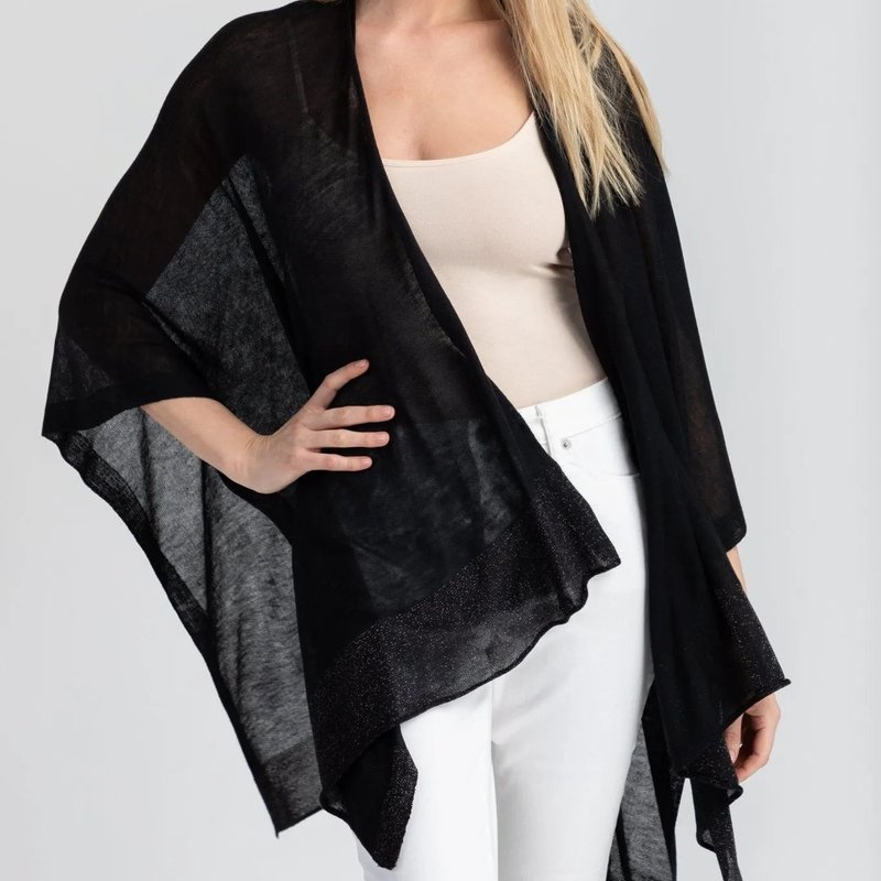 Saachi Style Perfectly Luxe Wrap In Black
