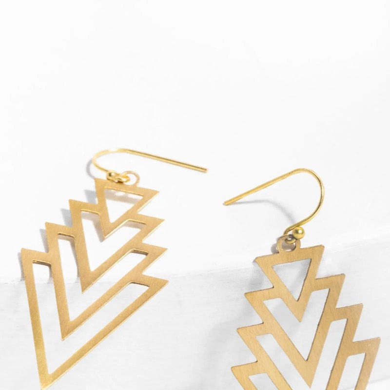 Saachi Style Phoebe Earring In Gold