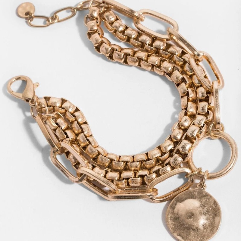 Saachi Style Selma Bracelet In Gold