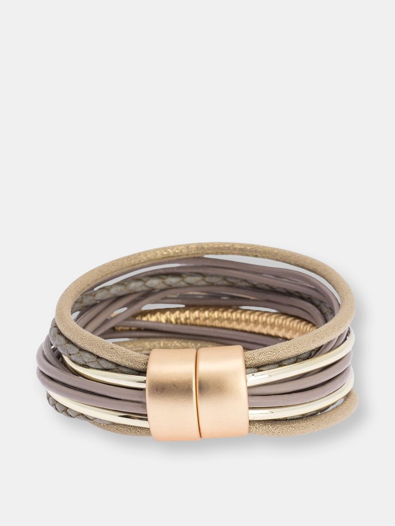 Sophisticated Layered Strand Bracelet - Default Title