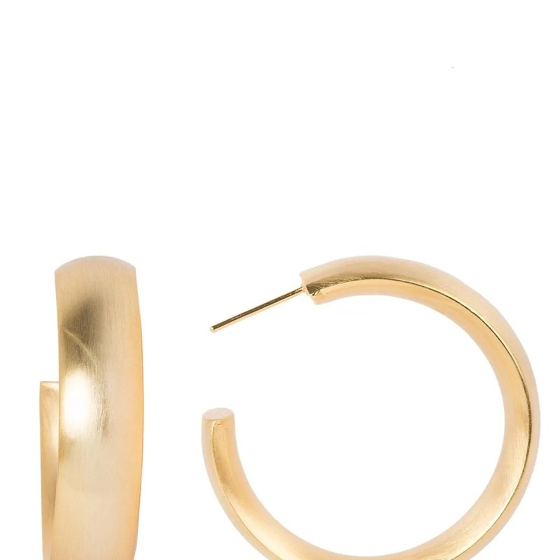 Saachi Style Zoey Hoop Earring In Gold