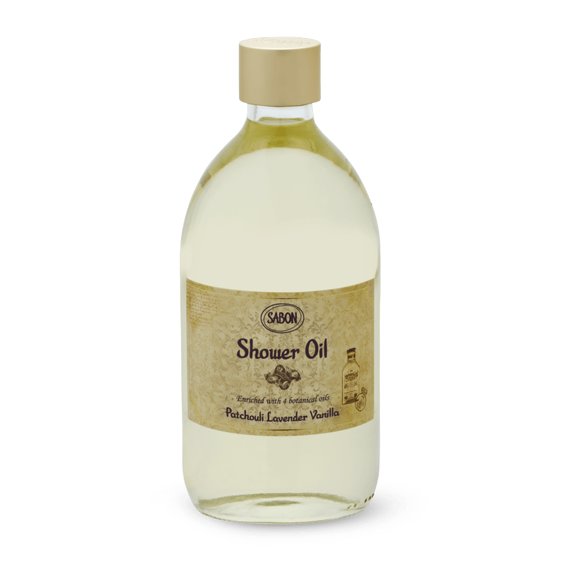 Shop Sabon Shower Oil Patchouli Lavender Vanilla 500ml