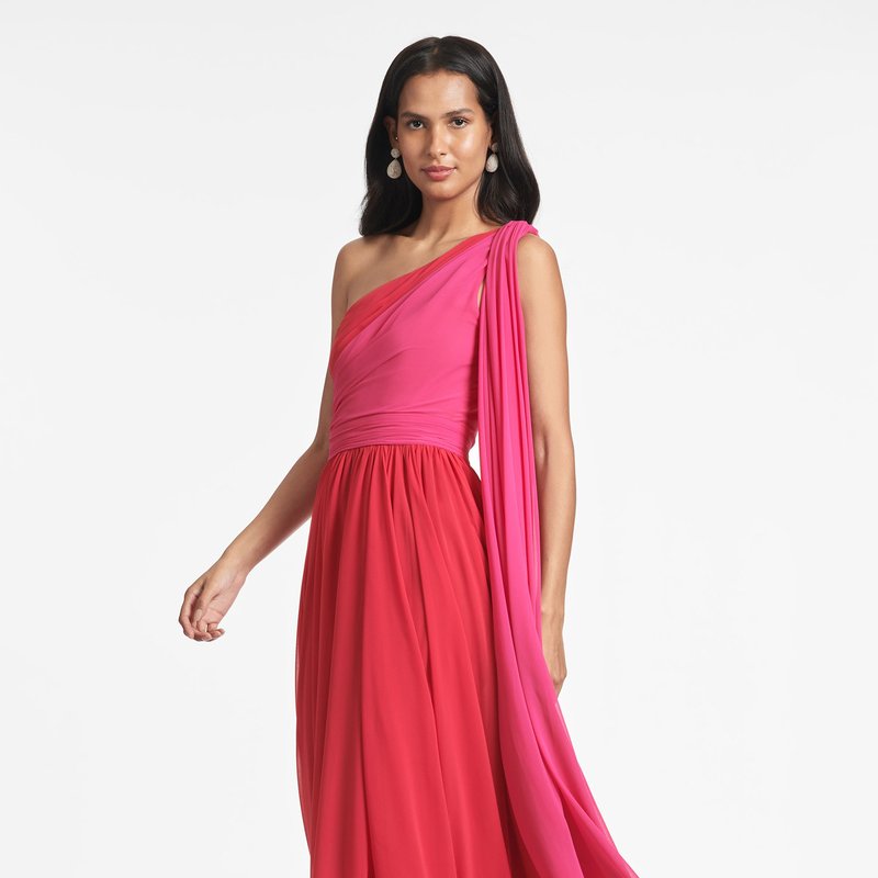Shop Sachin & Babi Grace Gown In Red