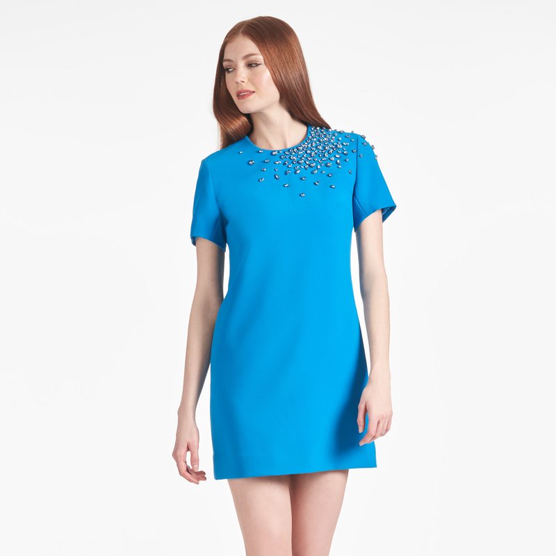 Shop Sachin & Babi Lauren Dress In Blue