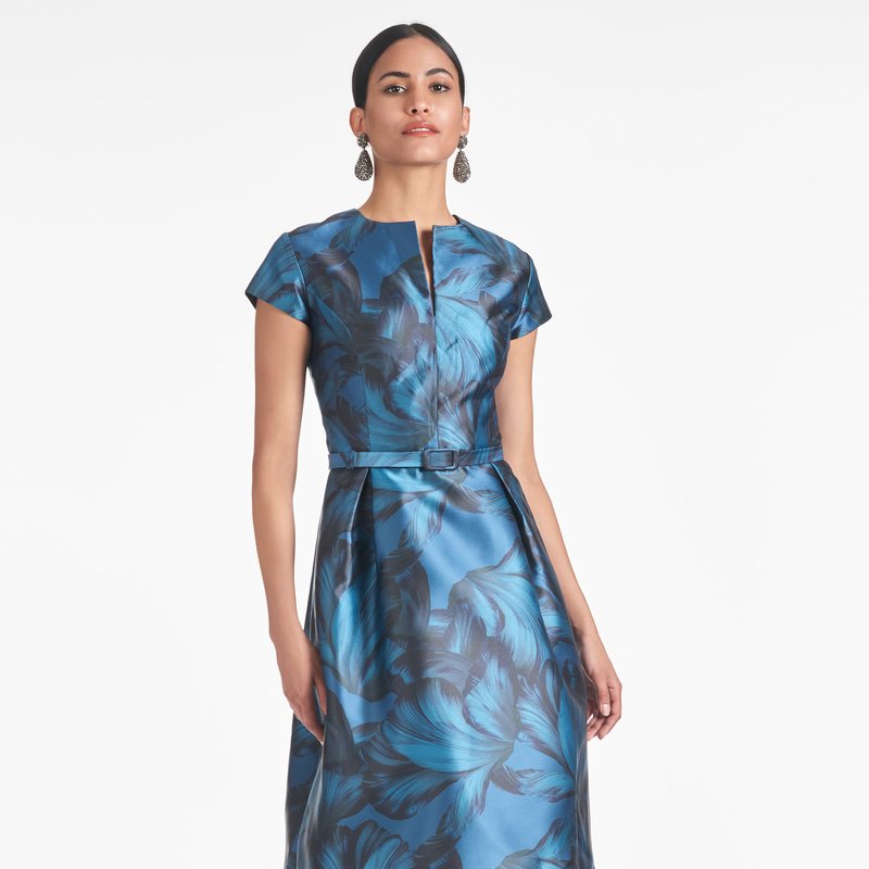 Shop Sachin & Babi Maddox Dress In Blue