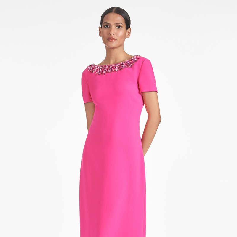 Shop Sachin & Babi Shiloh Gown In Pink