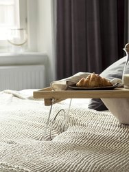 Sagaform by Widgeteer Nature bed tray with folding legs