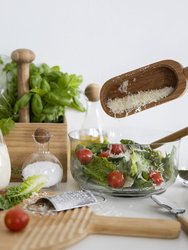 Sagaform by Widgeteer Nature Salad Bowl with Bamboo Lid/Cutting Board