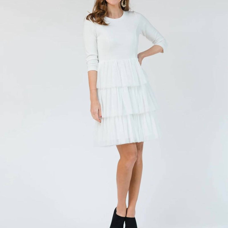 Shop Sail To Sable Sue Tulle Dress In White