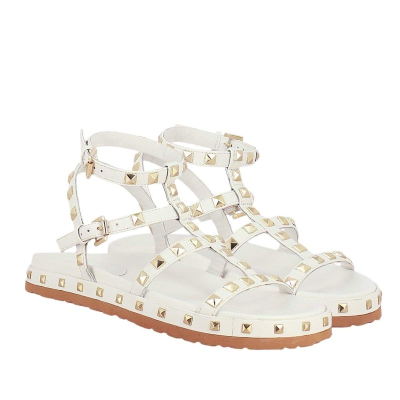 Shop Saint G Alicia White Sandals