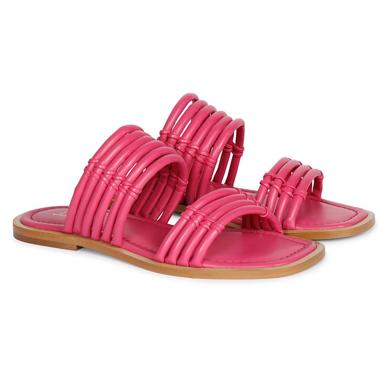 Shop Saint G Zoya Hot Pink Sandal
