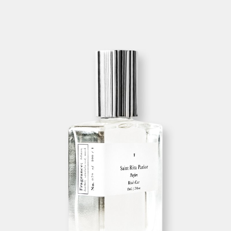 Saint Rita Parlor Parfum | Rita's Car Fragrance | 15 ml In White