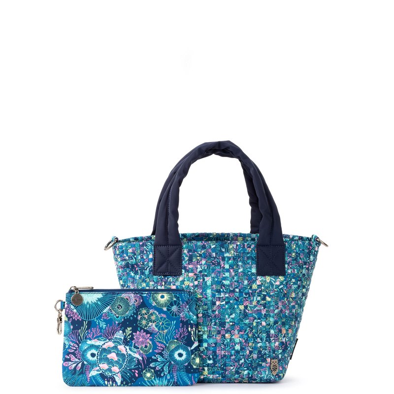 Sakroots Culver Small Tote Bag In Blue