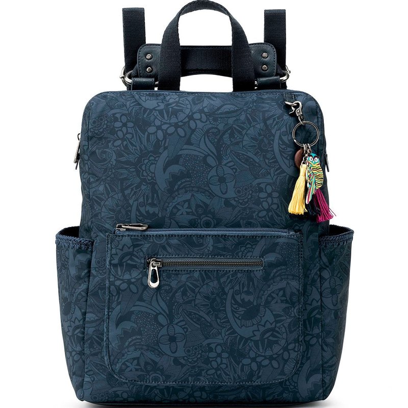 Shop Sakroots Loyola Backpack Shoulder Bag In Blue