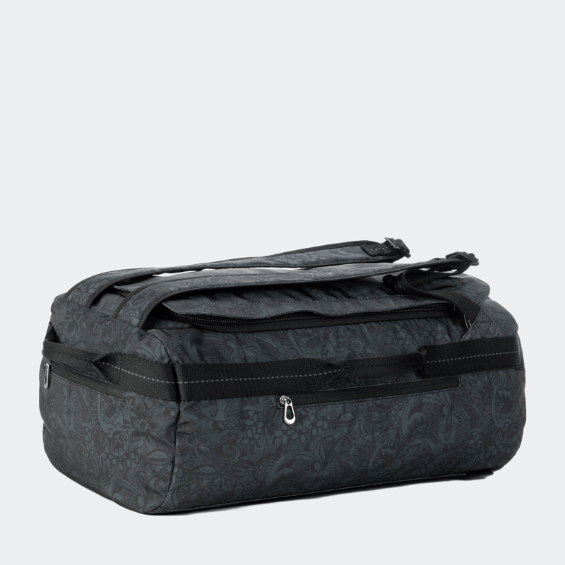 Sakroots On The Go Duffel Backpack In Black