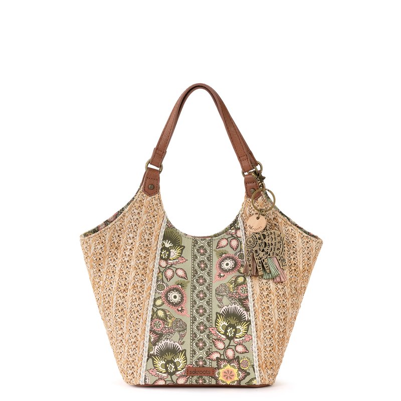 Sakroots Roma Small Shopper In Green