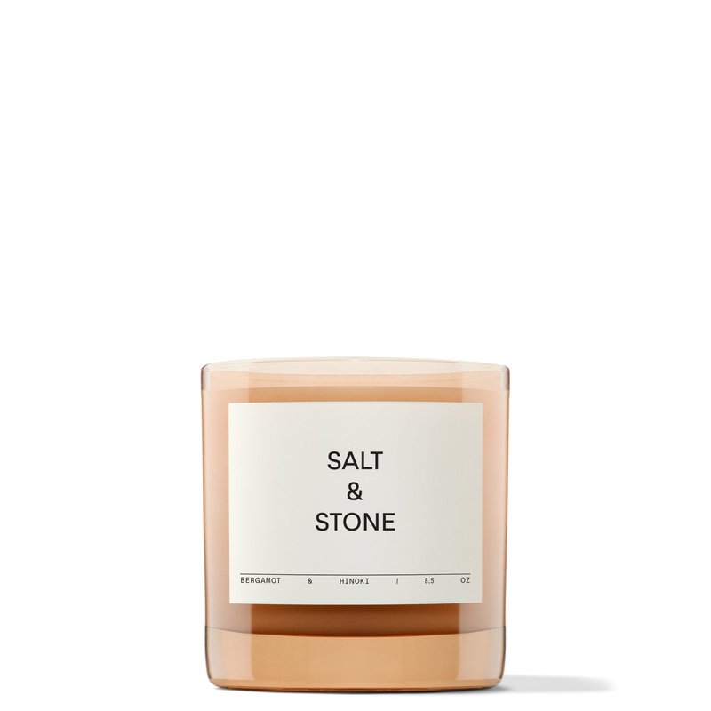 Salt & Stone Bergamot & Hinoki Candle In Neutral