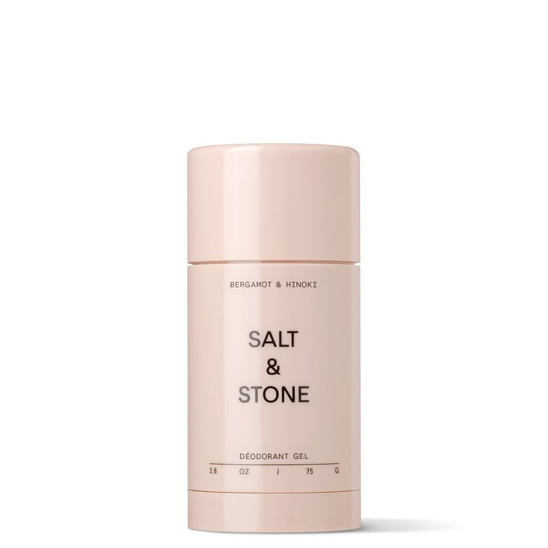 Salt & Stone Bergamot & Hinoki Natural Deodorant Gel In White