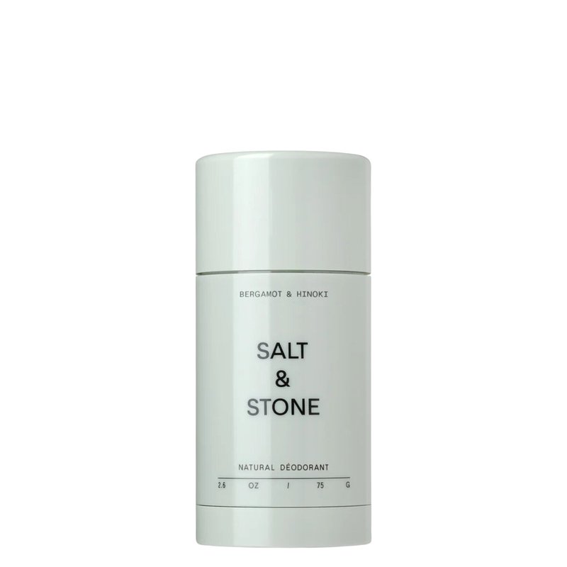 Salt & Stone Bergamot & Hinoki Natural Deodorant In White