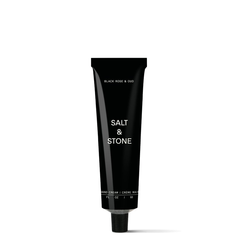 Salt & Stone Black Rose & Oud Hand Cream In White