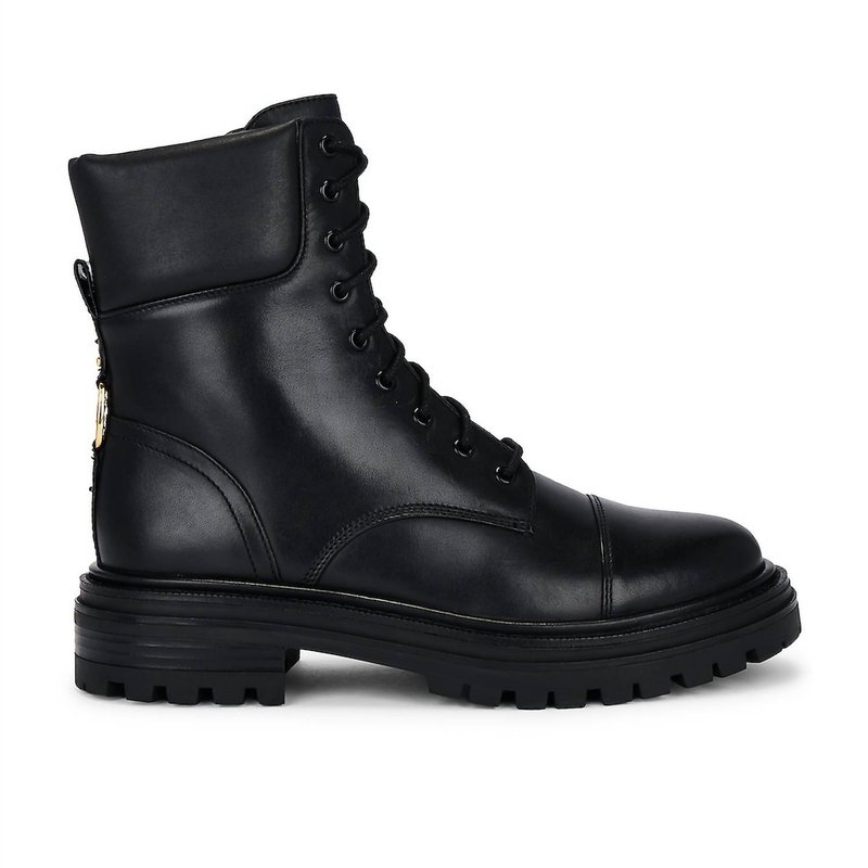 Shop Sam Edelman Women's Aleia Combat Boot In Black