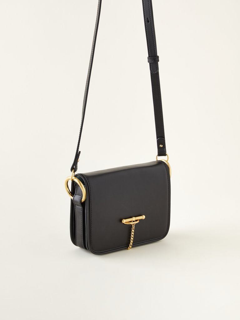 SANCIA Louane Mini Leather Chain Shoulder Bag | Verishop