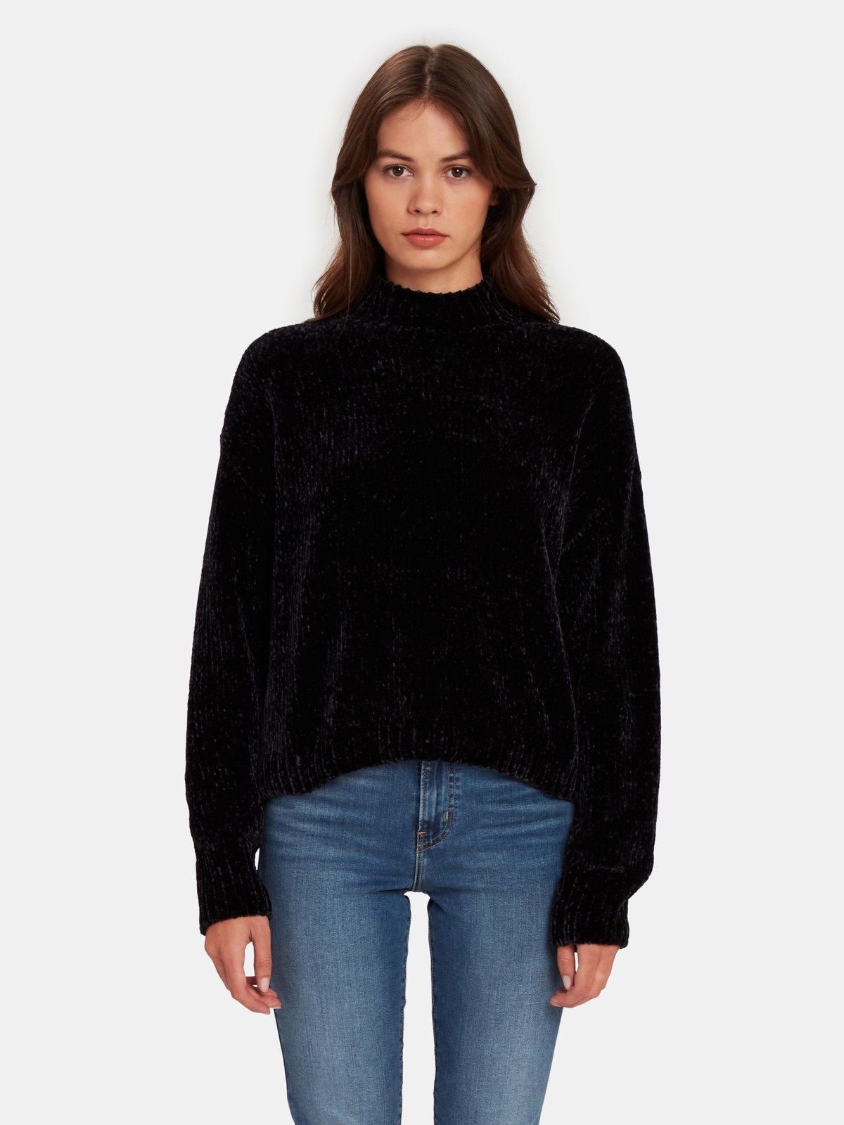 Sanctuary Clothing Chenille Mock Neck Sweater Verishop