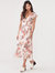 Jolynn Wrap Midi Dress - Desert Floral