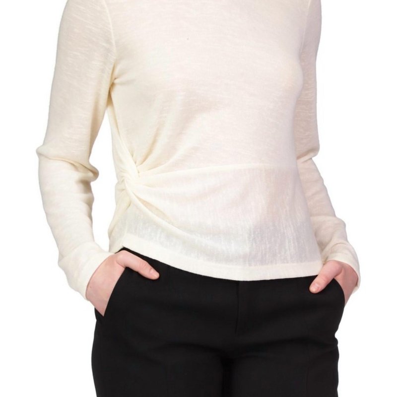 Shop Sanctuary Clothing Knot Your Business Top In White